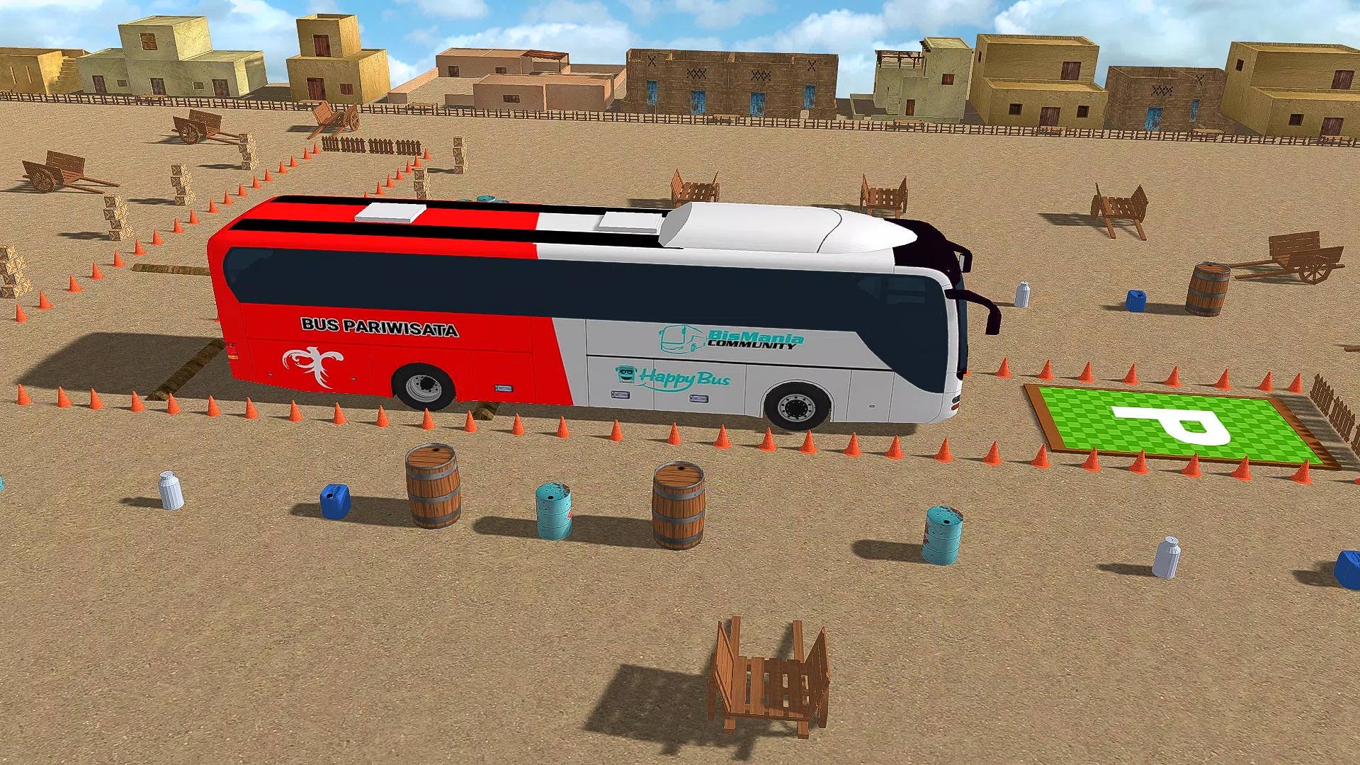 Parking Game City Bus Game