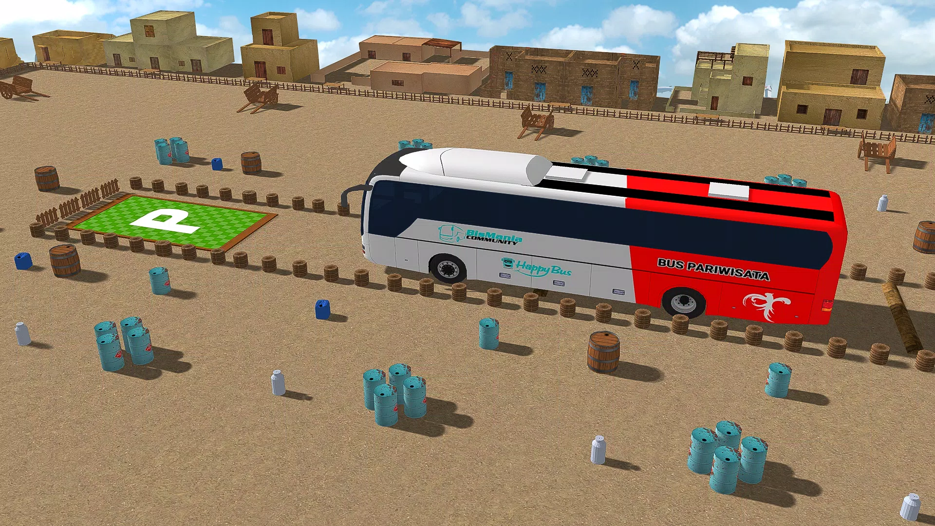 Parking Game City Bus Game