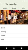The District Tap poster