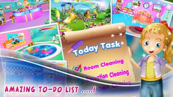 Zimmer Reinigung Spiel zum Mädchen Screenshot 2