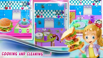 Zimmer Reinigung Spiel zum Mädchen Screenshot 3