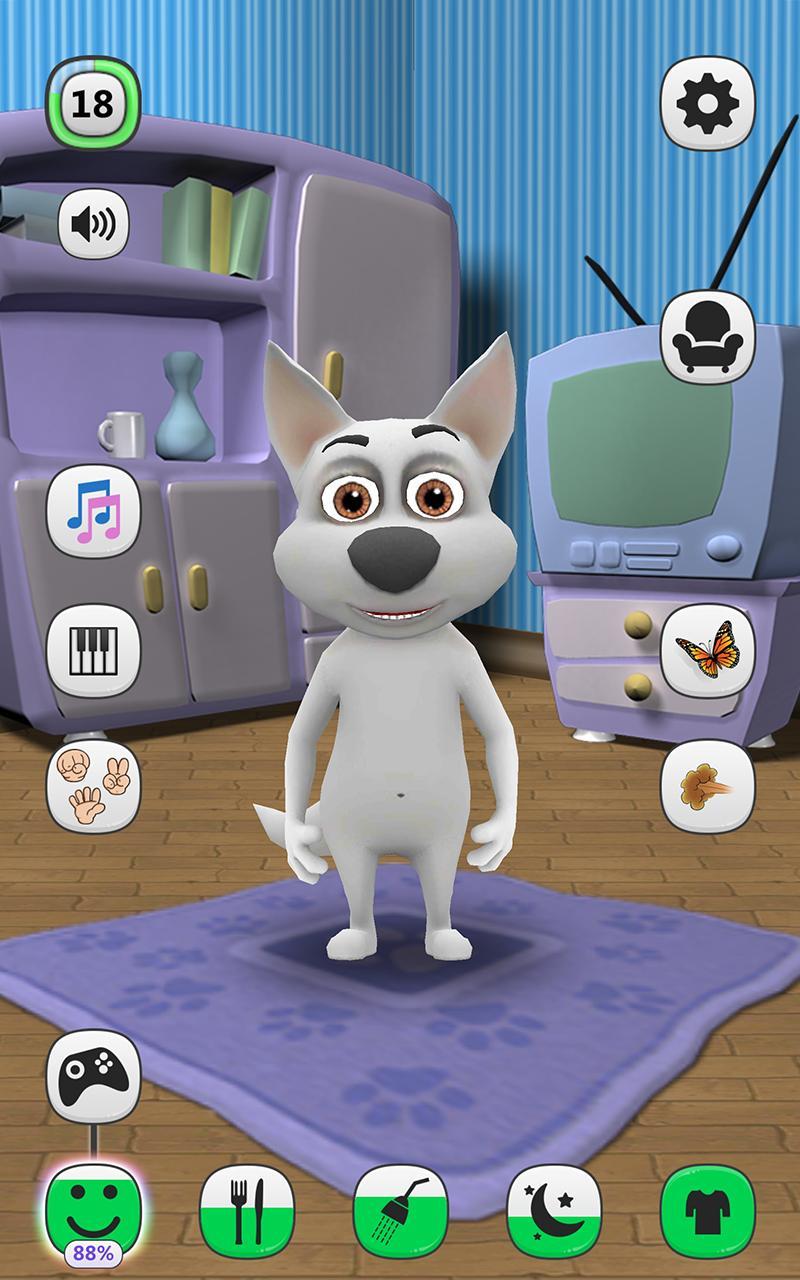 Pet android. Игра про собачку. Говорящая собака. Говорящий щенок игра. Игра my talking Dog.