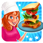 Fou chef fou cuisine - Jeux pour filles icône