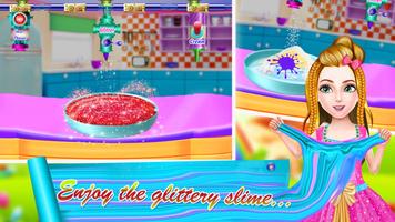 DIY Glitter Slime Maker - Jelly Factory Games اسکرین شاٹ 3