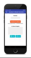 Number to Words Converter Cartaz
