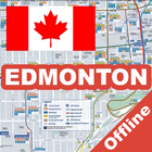 Edmonton Bus LRT Map (Offline) icône