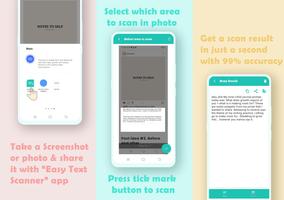 Easy Text Scanner Poster