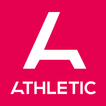 Athletic fit gym icon