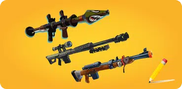Come disegnare le armi di Battle Royale