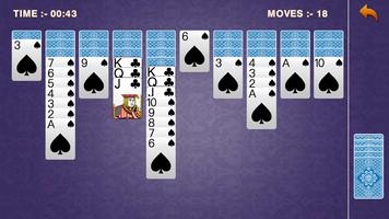Classic Spider Solitaire Game پوسٹر
