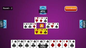 Hazari Card Game : 1000 Points screenshot 1