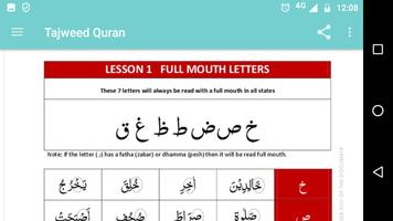 Tajweed Quran capture d'écran 1