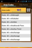 USA AREA CODES screenshot 1