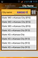 USA AREA CODES screenshot 2
