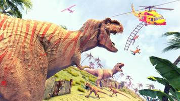 Dinosaur Hunting Games 2021 پوسٹر