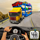 Truck Transporter Car Games-icoon