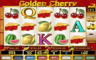Slots Golden Cherry Affiche