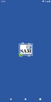 SAM الملصق