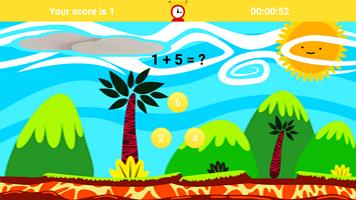 Train brain Math plakat