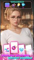 Beauty Mahjong: Chat& Love screenshot 1