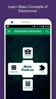 Electronics Dictionary الملصق