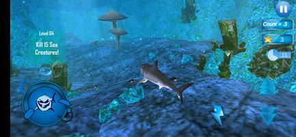 Underwater Real Hungry Fish Simulator capture d'écran 1