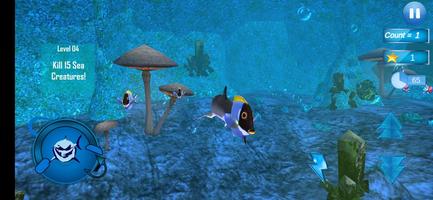 Underwater Real Hungry Fish Simulator capture d'écran 2