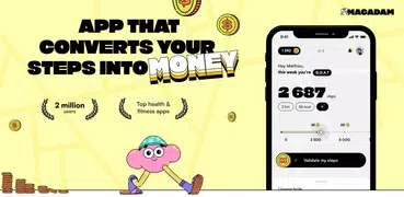 Macadam, The Step Counter.