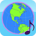 Globe Earth 3D Pro: Flags, Ant أيقونة