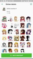 Anime stickers for WhatsApp syot layar 1