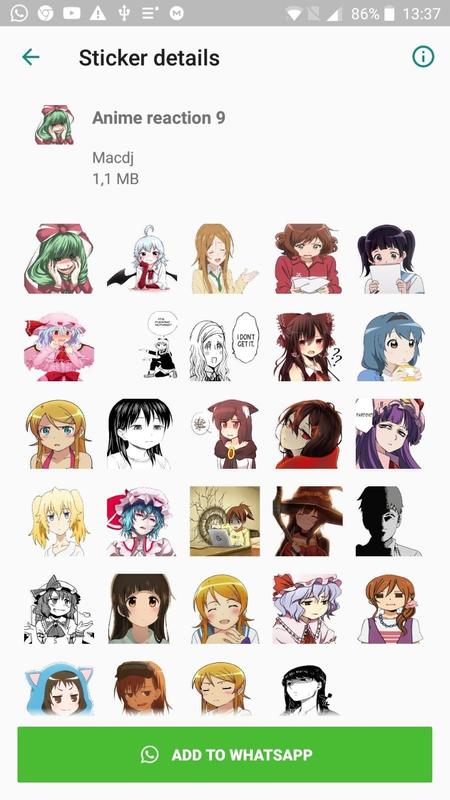  Anime  stickers  for WhatsApp  for Android APK Download
