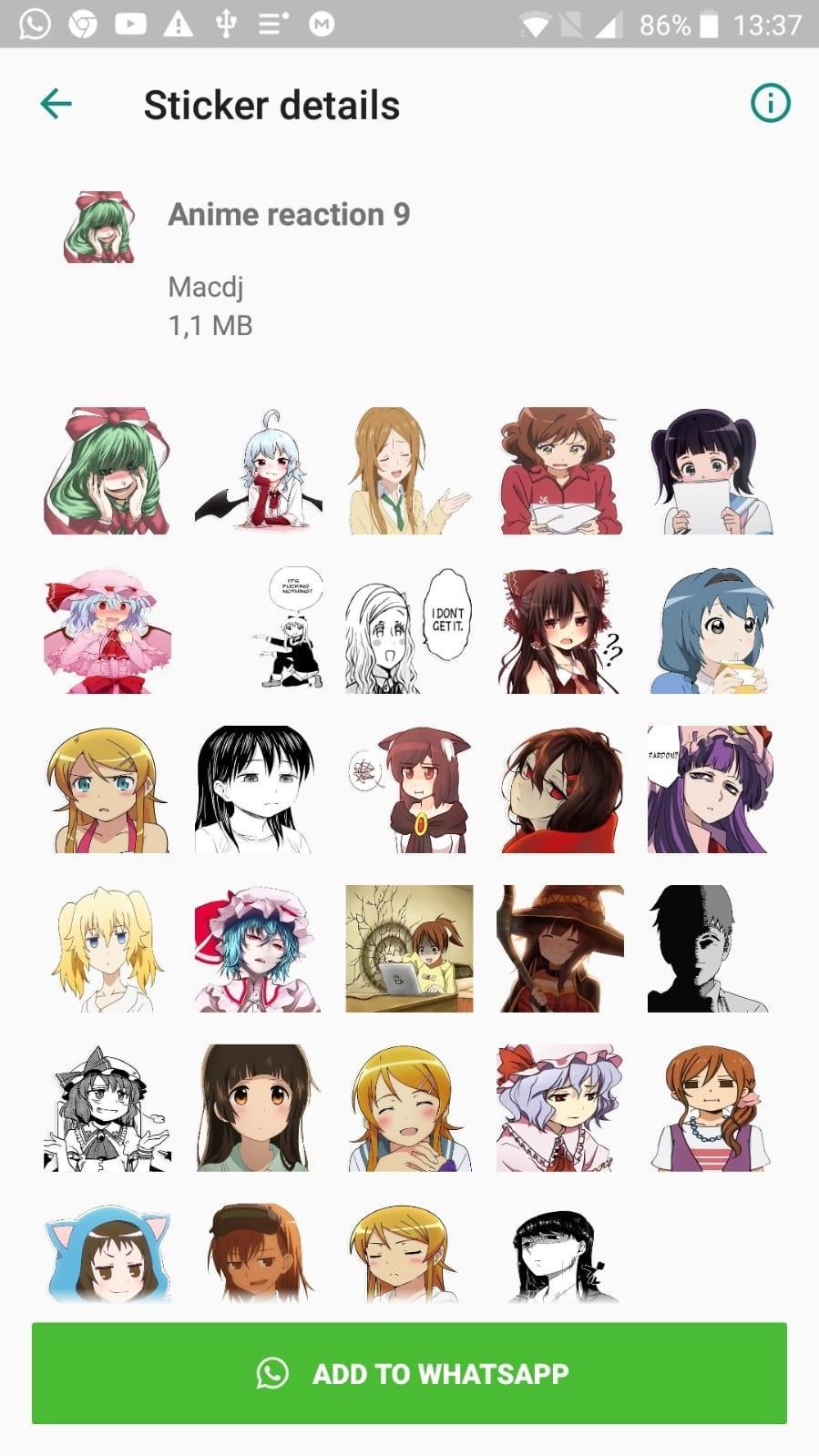 26 Top Anime Sticker For Whatsapp  Terkeren Lokerstiker