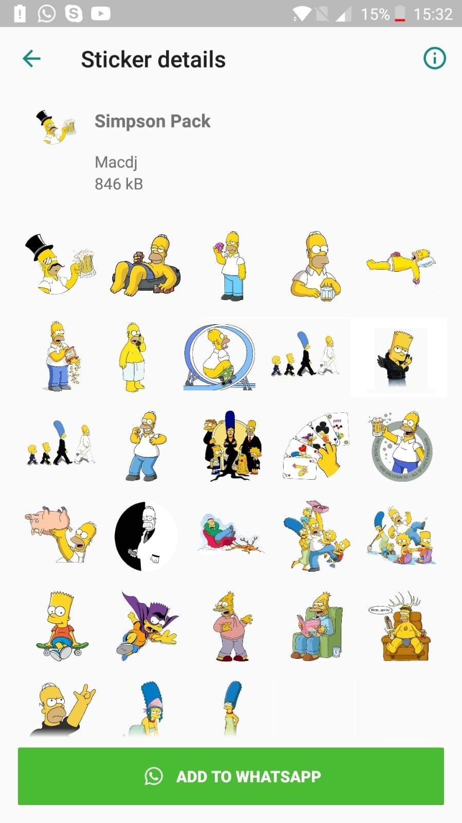 Stickers Simpsons Whatsapp Ios Ftmsig