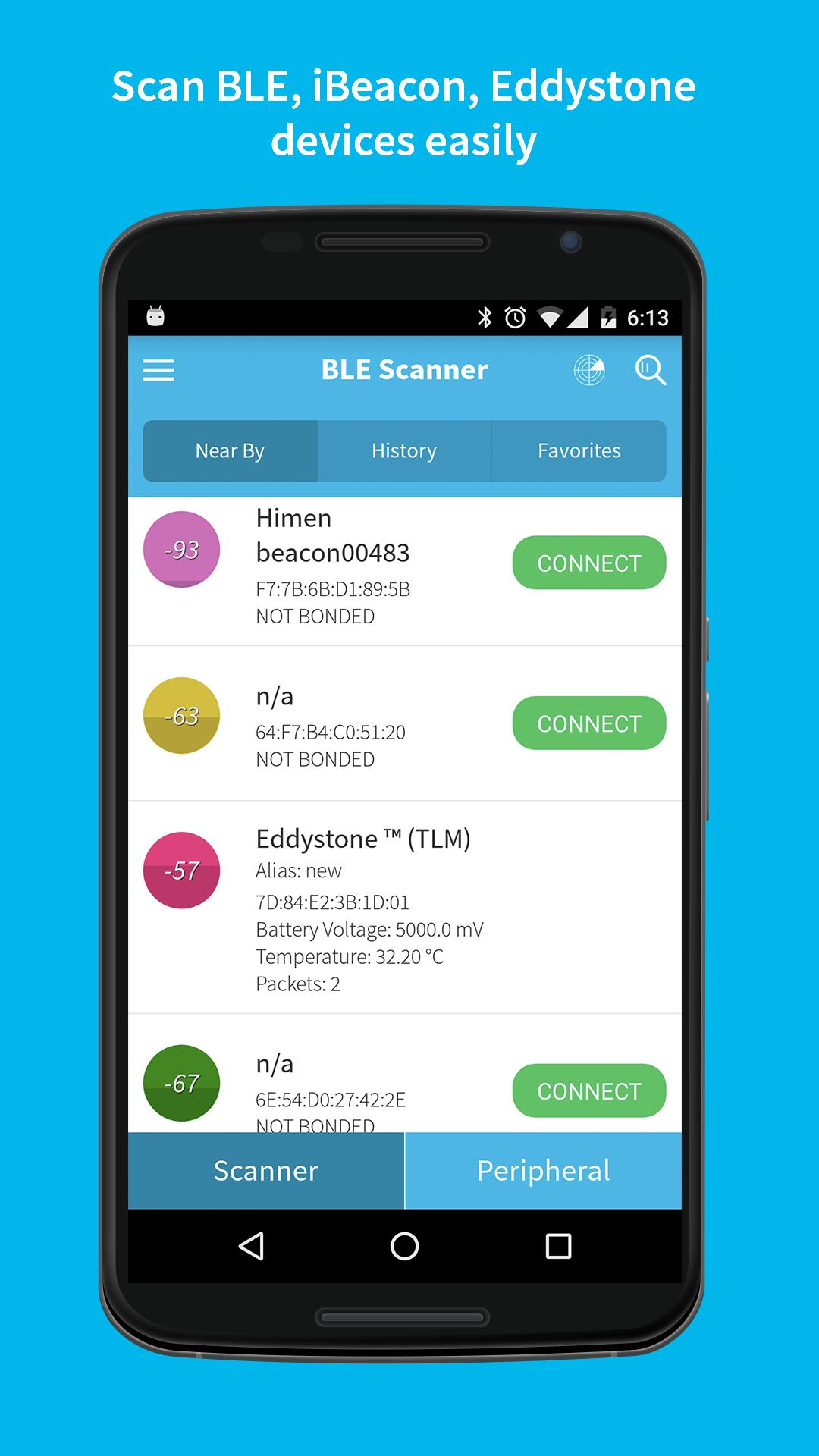 Android용 Ble 스캐너(연결 및 알림) Apk 다운로드