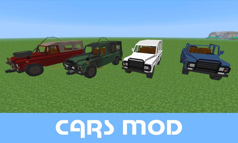 Cars Mod Mcpe Cool Cars For Minecraft For Android Apk Download