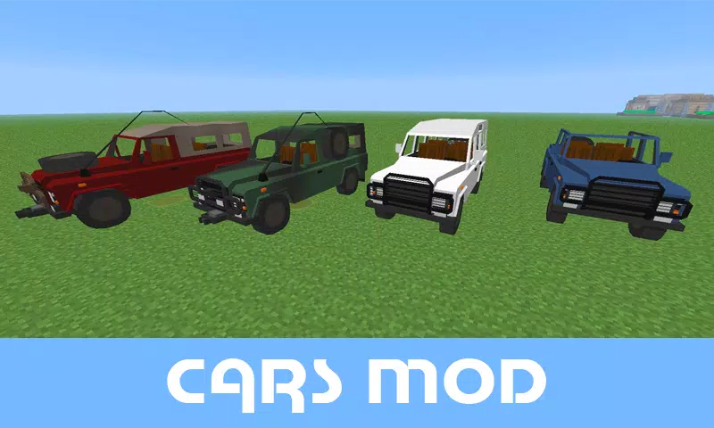 下载cars Mod Mcpe Cool Cars For Minecraft的安卓版本