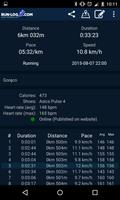 Corrida, Ciclismo, Run-log.com imagem de tela 2