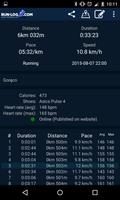 Running tracker - Run-log.com 截图 2