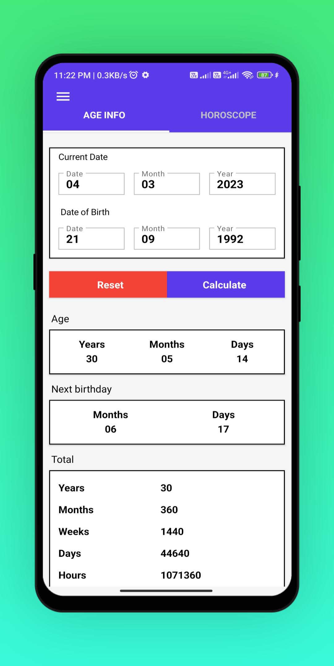 AGE Calculator (DOB) How U Old APK for Android Download