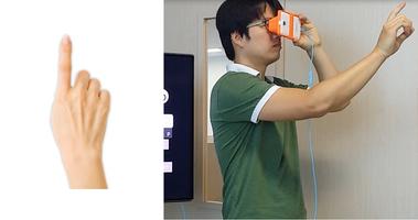 VR Gesture Player plakat