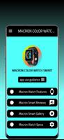 MACRON COLOR WATCH SMART poster