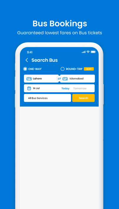 Bus, Flights Booking - Bookme screenshot 3