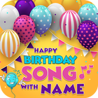 Birthday Song with Name icône
