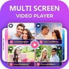 Multi Screen Video Player আইকন
