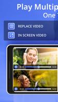 Multi Screen Video Player Affiche