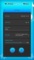 My Name Ringtone Maker 海报