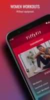 TiffyFit - Frauen Fitness App Plakat