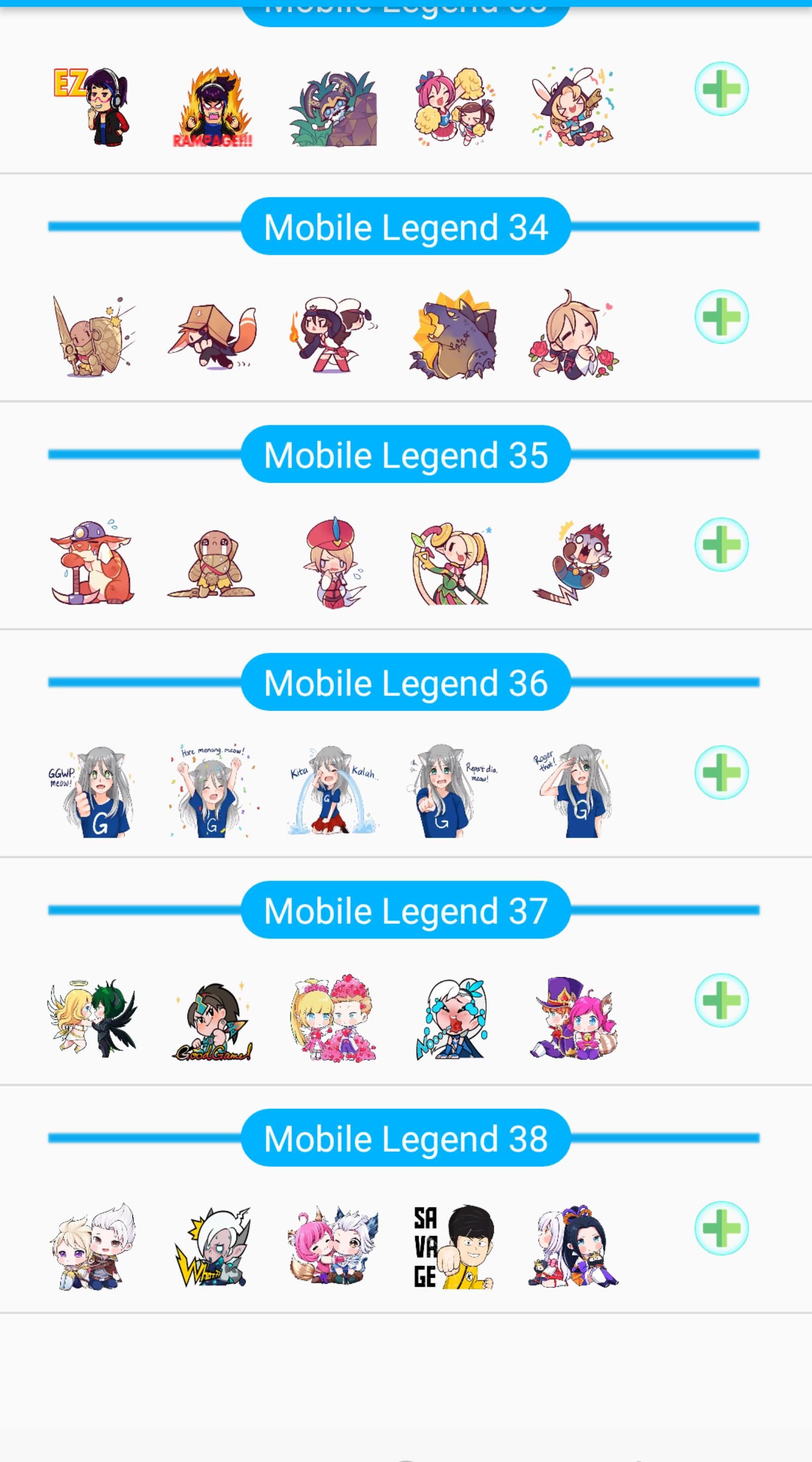 34 Galeri Stiker Wa Mobile Legend Lucu Terlengkap Lokerstiker