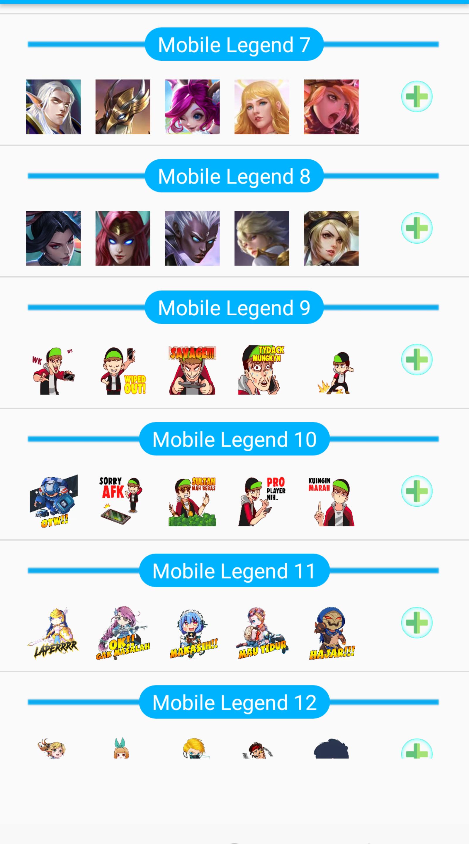 Sticker Wa Mlbb Lucu For Android Apk Download