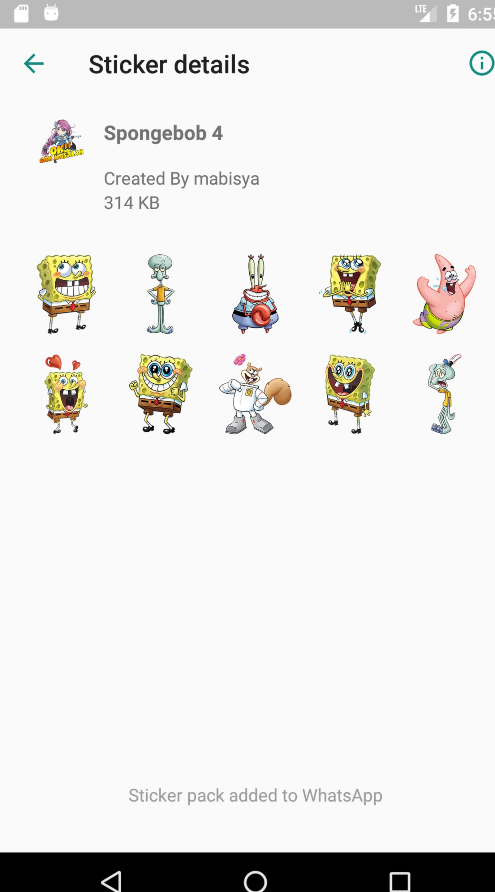 Sticker Wa Sponggebub For Android Apk Download